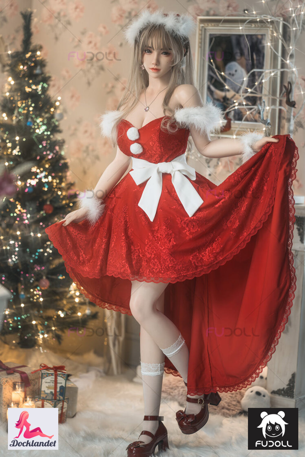 Miss Santa Sex Doll (FUDoll 165cm F-Cup #J032-1 Silicone)