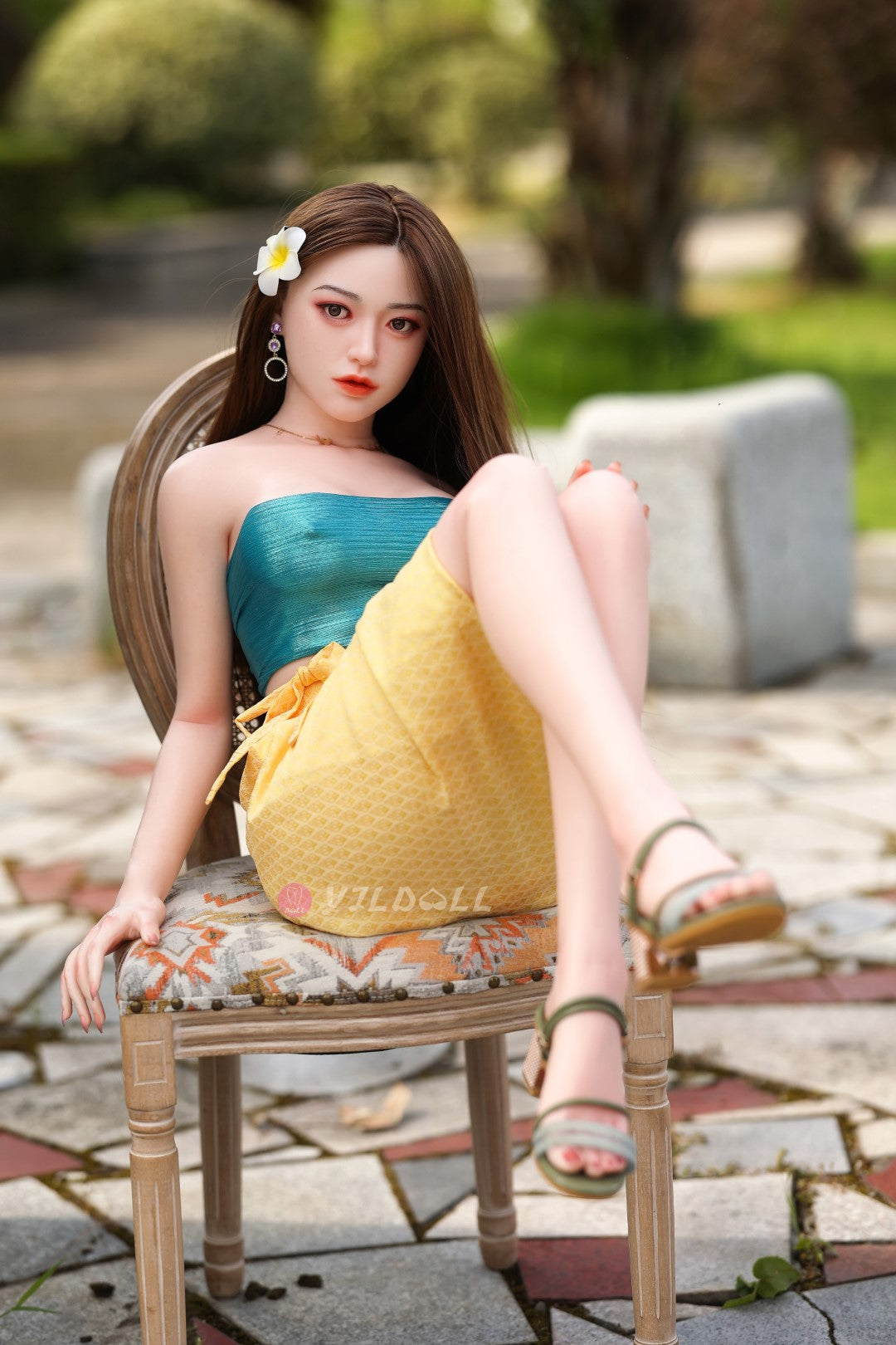 Bambola del sesso Chiyo (YJL Doll Coppa D da 160 cm n. 810 in silicone)