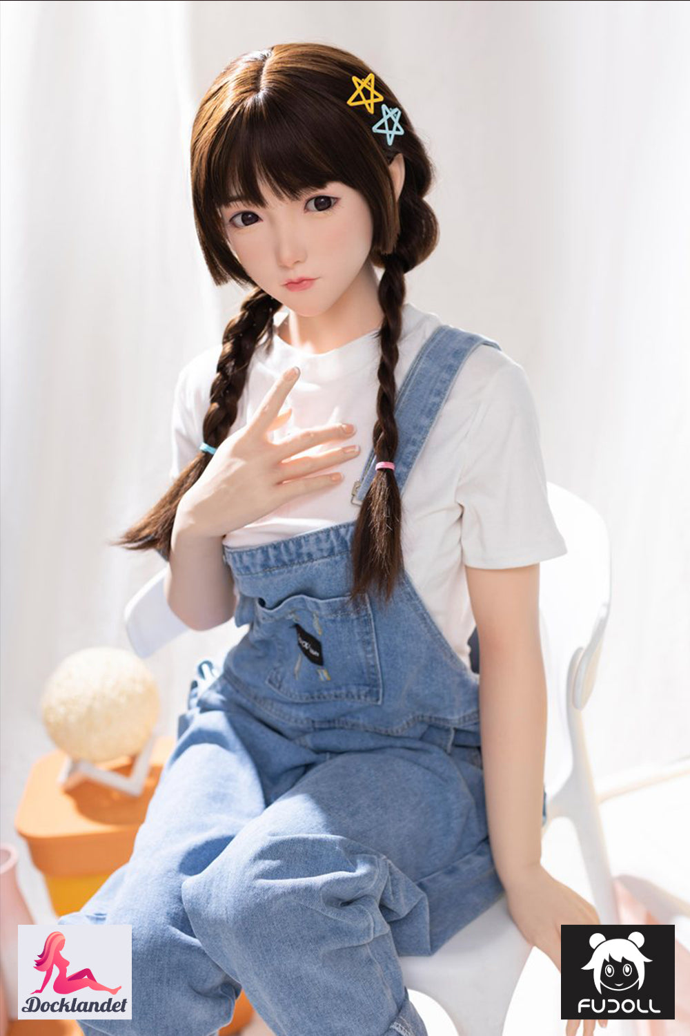 Bambola del sesso Nailuo (FUDoll 150cm B-Cup #J022 Silicone)