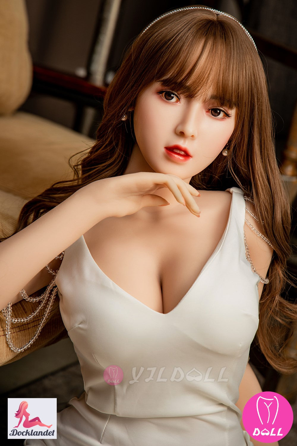 Fiza bambola del sesso (YJL Doll Coppa F da 163 cm n. 862 TPE + silicone)