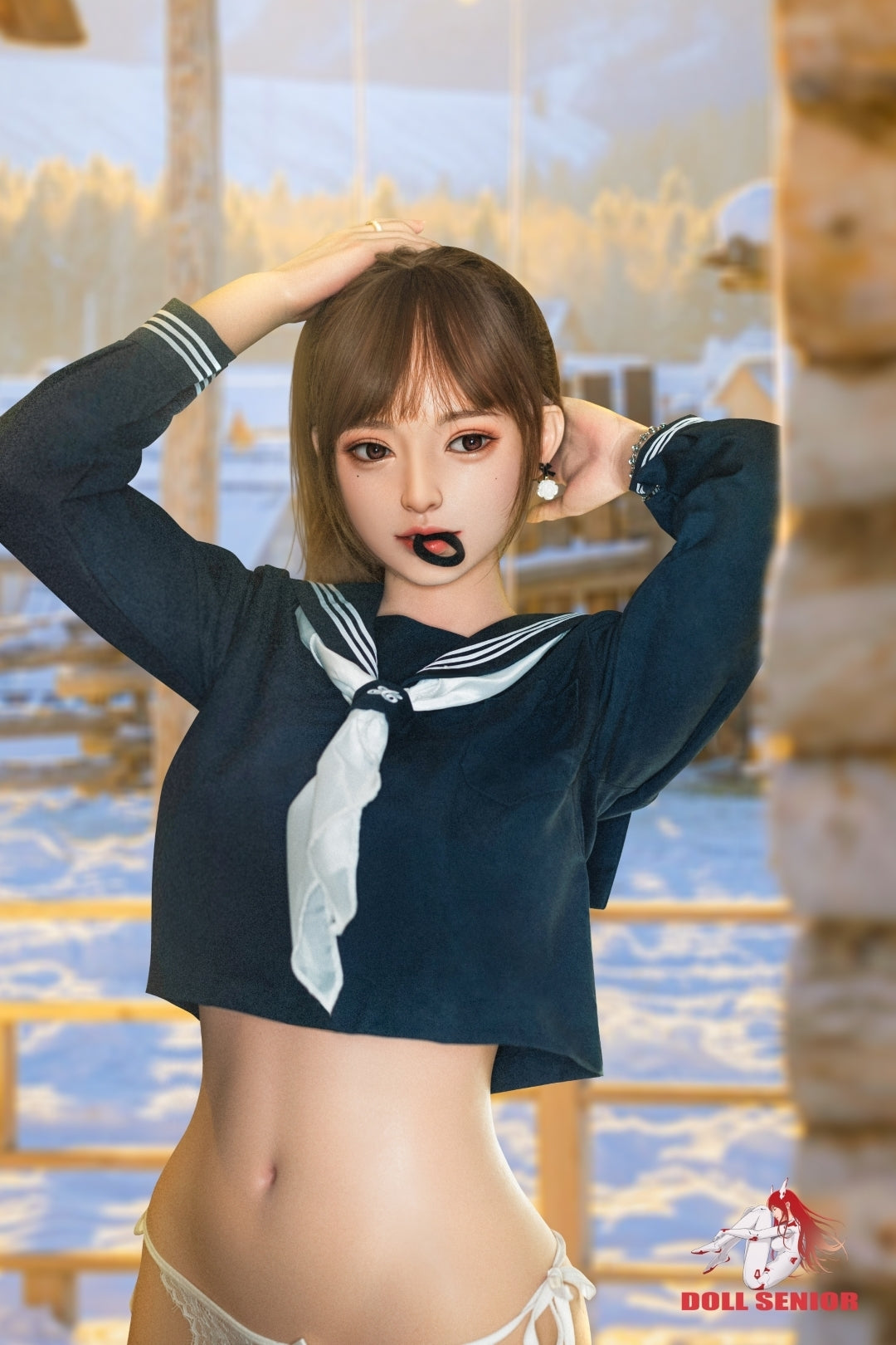 Mengshu Sex Doll (bambola Senior 163cm E-Cup #12 Silicone)