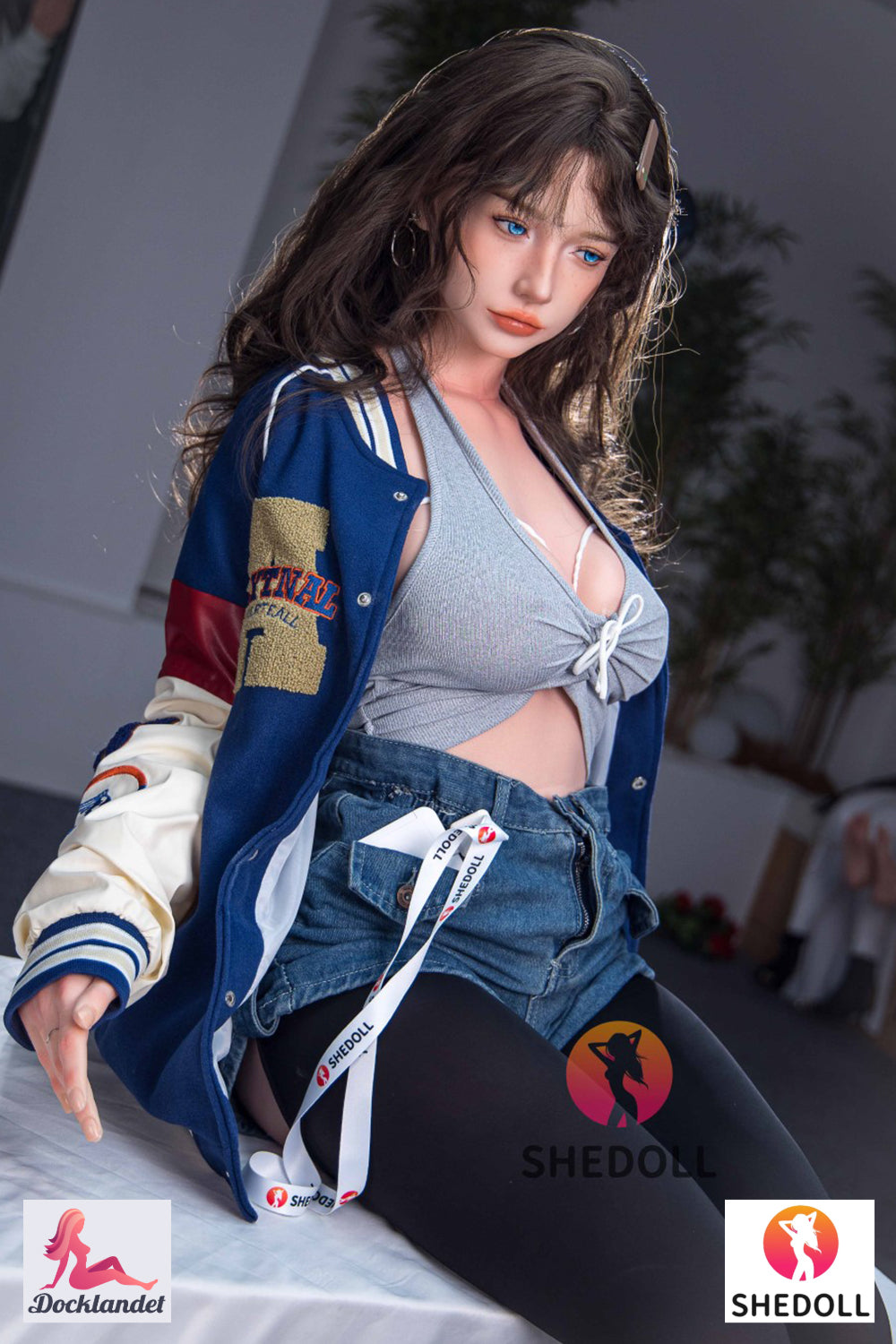 Tasha bambola del sesso (SHEDOLL Coppa E da 165 cm #SH052 in silicone)