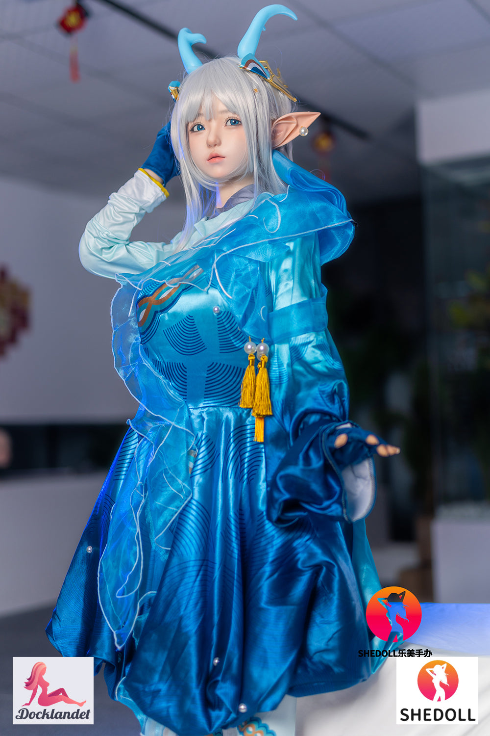 Aileen bambola del sesso (SHEDOLL Coppa D da 148 cm #SH087 2.0 in silicone)