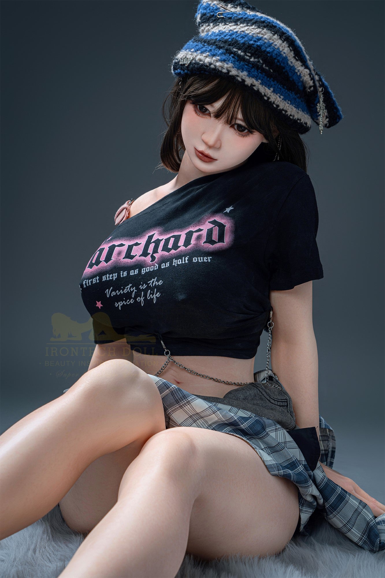 Nia bambola del sesso (Irontech Doll Coppa E da 158 cm T3-2 RST silicone)