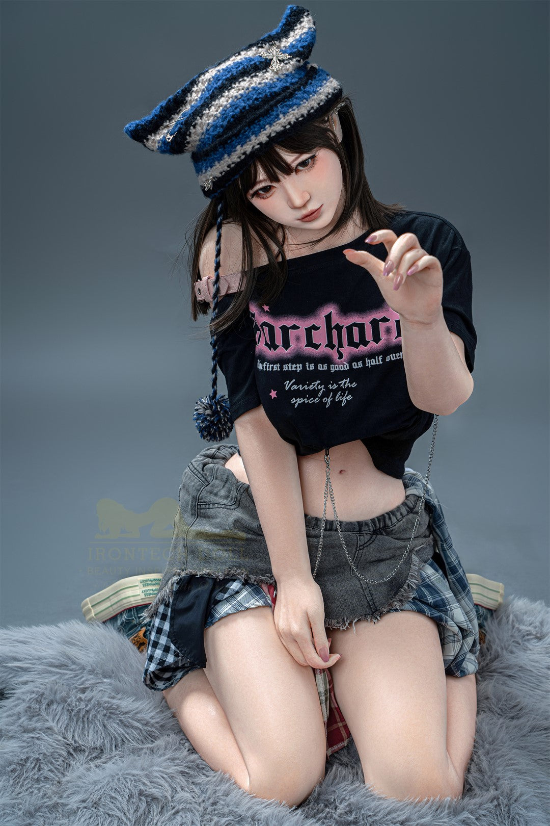 Nia bambola del sesso (Irontech Doll Coppa E da 158 cm T3-2 RST silicone)