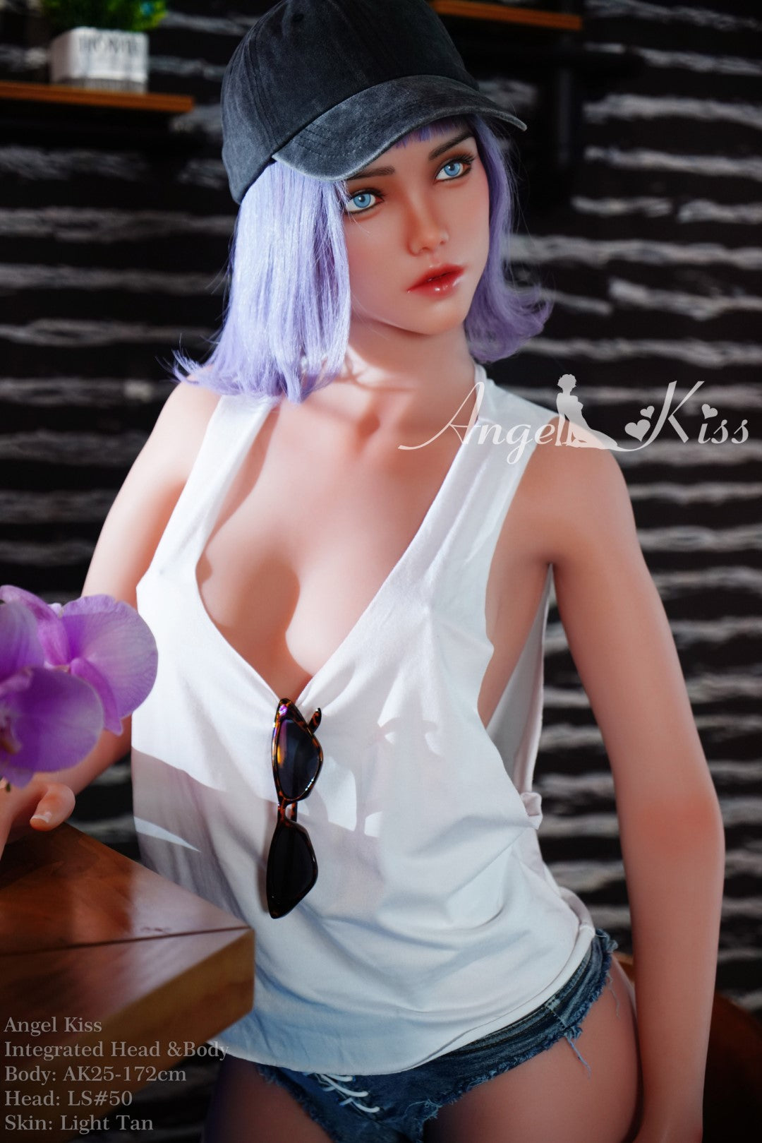 Ela bambola del sesso (AK-Doll 172cm D-Cup LS#50 Silicone)