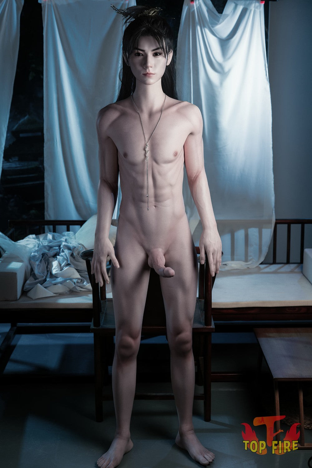 Max Manlig Sexdocka (Top Fire Doll 173cm T70 Silikon)