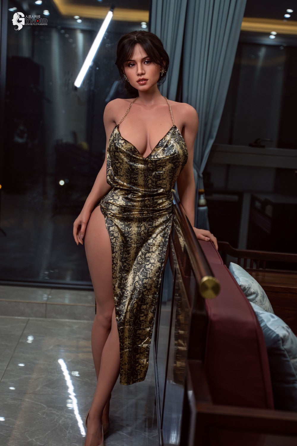 Sex doll Gina Model 21 Deluxe (Gynoid Doll 164cm F-cup silicone)