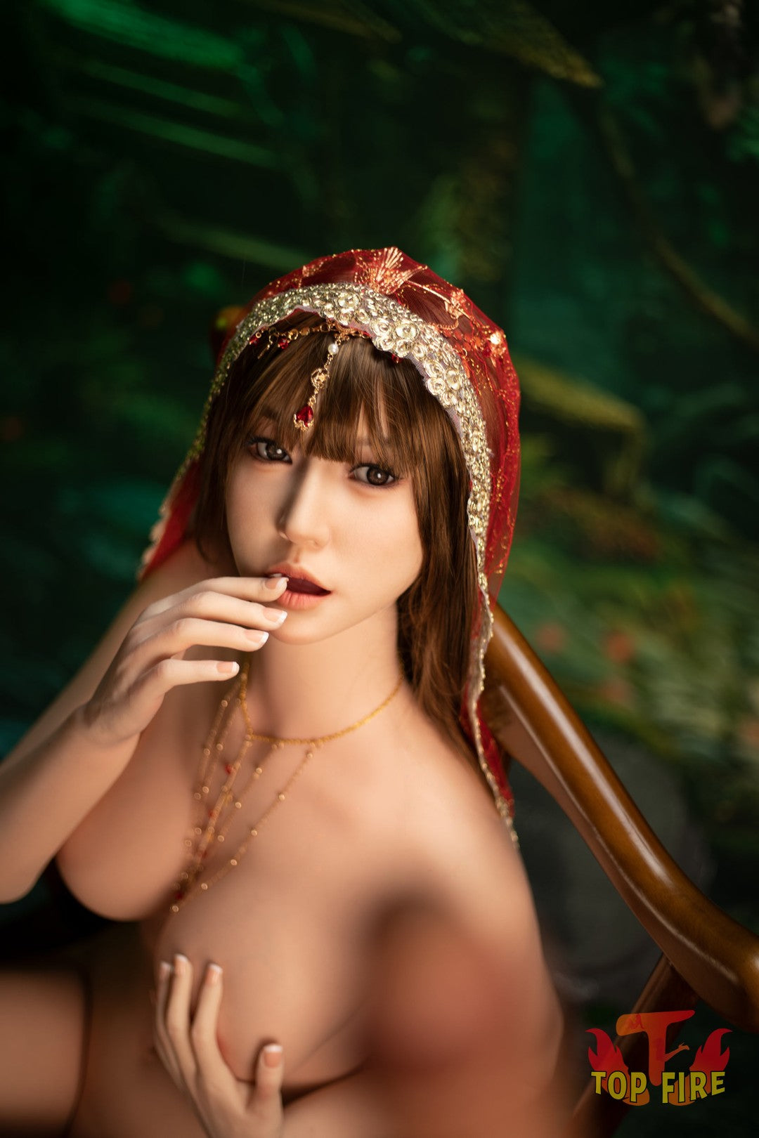 Jing bambola del sesso (Top Fire Doll 170 cm Coppa E T65 in silicone)
