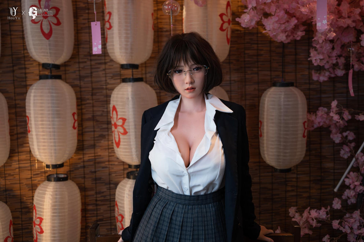 Bambola del sesso Elle (HouYu Doll 150cm F-Cup Silicone)