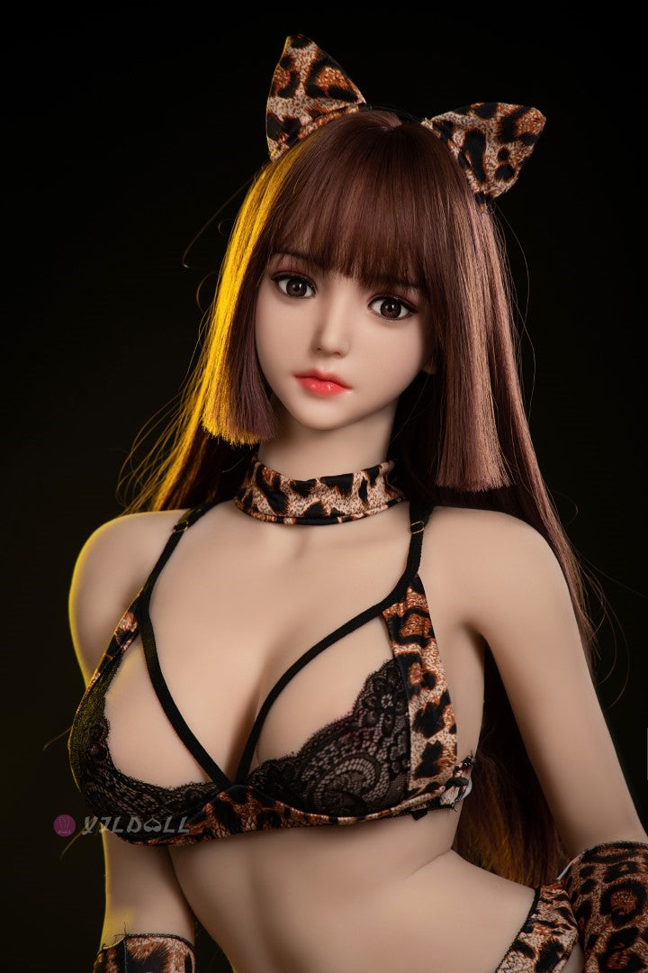 Ayesha bambola del sesso (YJL Doll Coppa F da 163 cm n. 801 TPE+silicone)