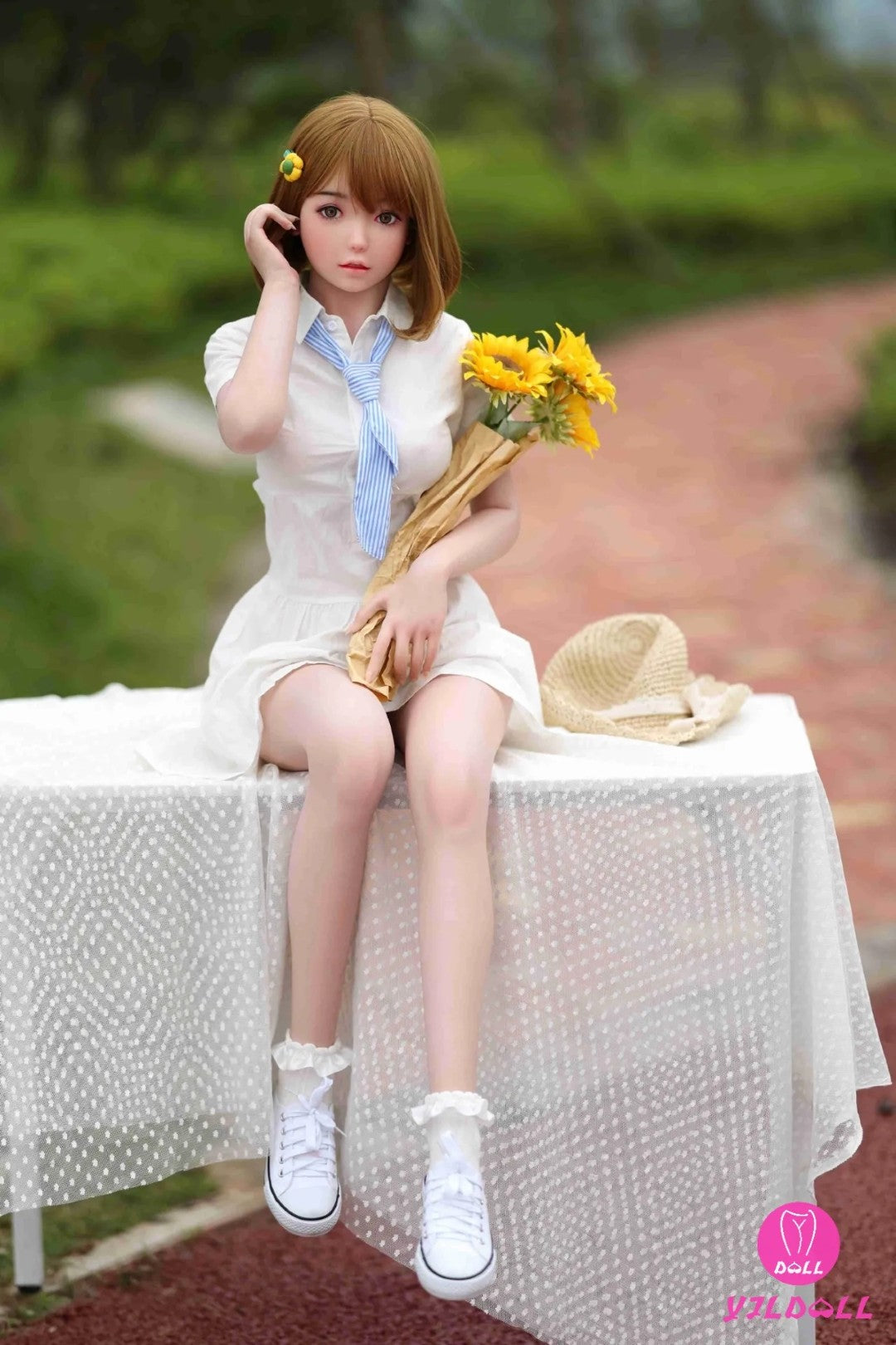 Lilianna bambola del sesso (YJL Doll Coppa C da 148 cm n. 315 TPE+silicone)