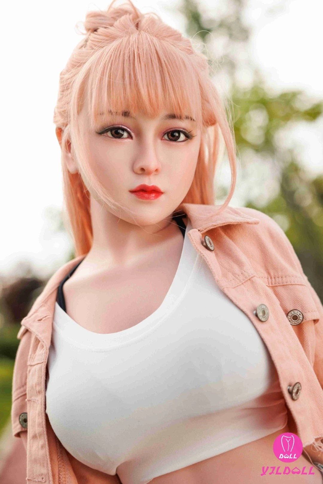 Ansley bambola del sesso (YJL Doll 148 cm Coppa D n. 369 TPE+silicone)