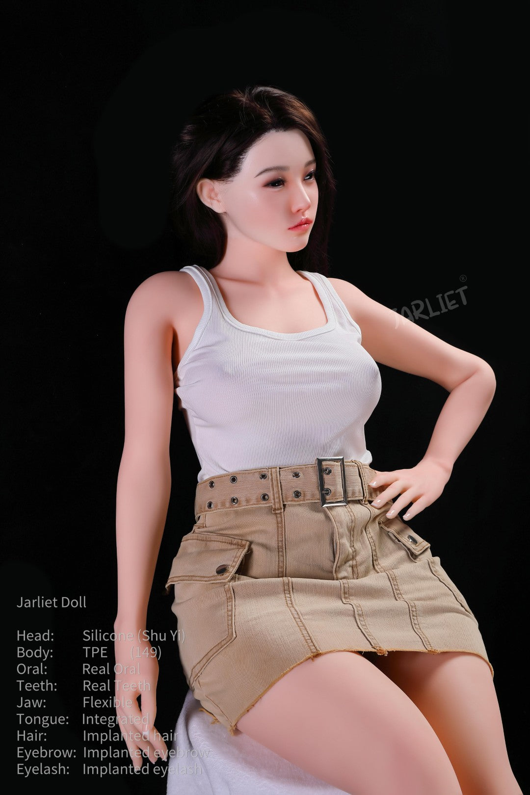 Bambola di sesso shuyi (Jarliet 149 cm E-CUP TPE+silicone)