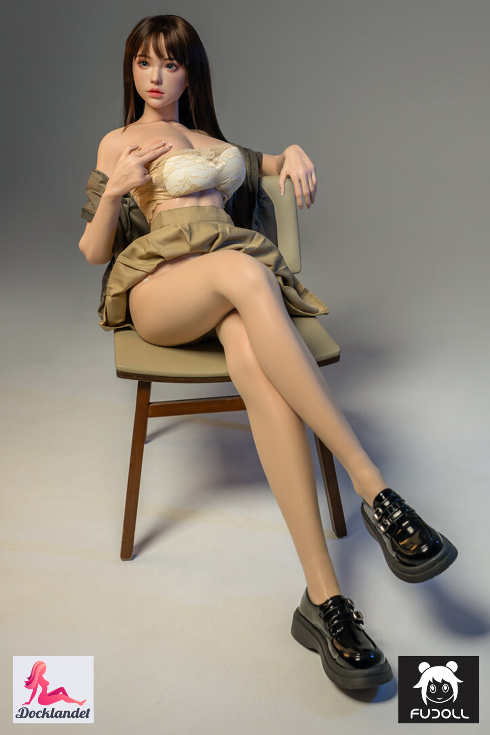 Bambola del sesso Shali Jk (FUDoll 169 cm Coppa D in silicone)