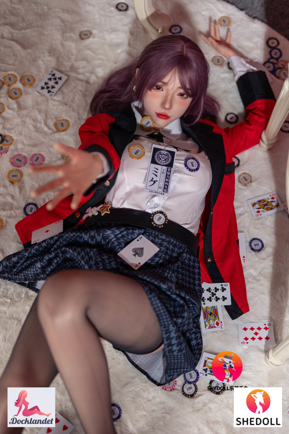 Charlene bambola del sesso (SHEDOLL Coppa C da 158 cm #SH083 2.0 in silicone)