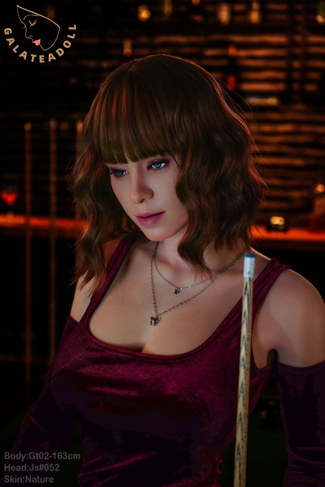 Bambola del sesso del Nevada (Galatea Doll 163 cm Coppa D #052 Silicone)