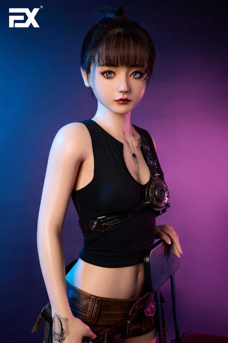 Bambola del sesso Cyber Ruby (EXDoll 155 cm Coppa A #Utopia Silicone)