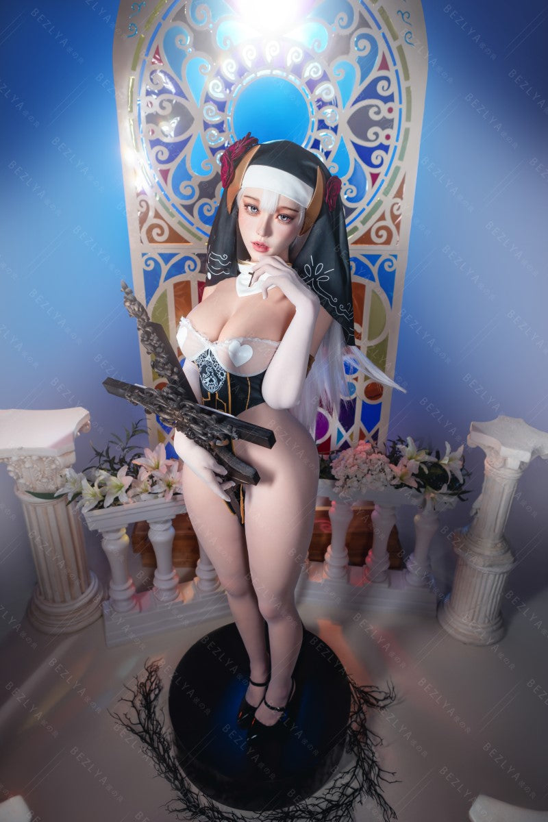 Bambola di sesso ninfaea (Bezlya Doll 155 cm E-CUP 2,2CF Silicone)