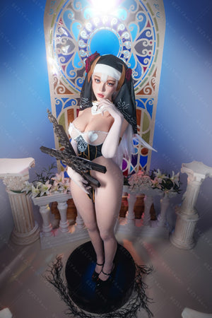 Bambola di sesso ninfaea (Bezlya Doll 155 cm E-CUP 2,2CF Silicone)