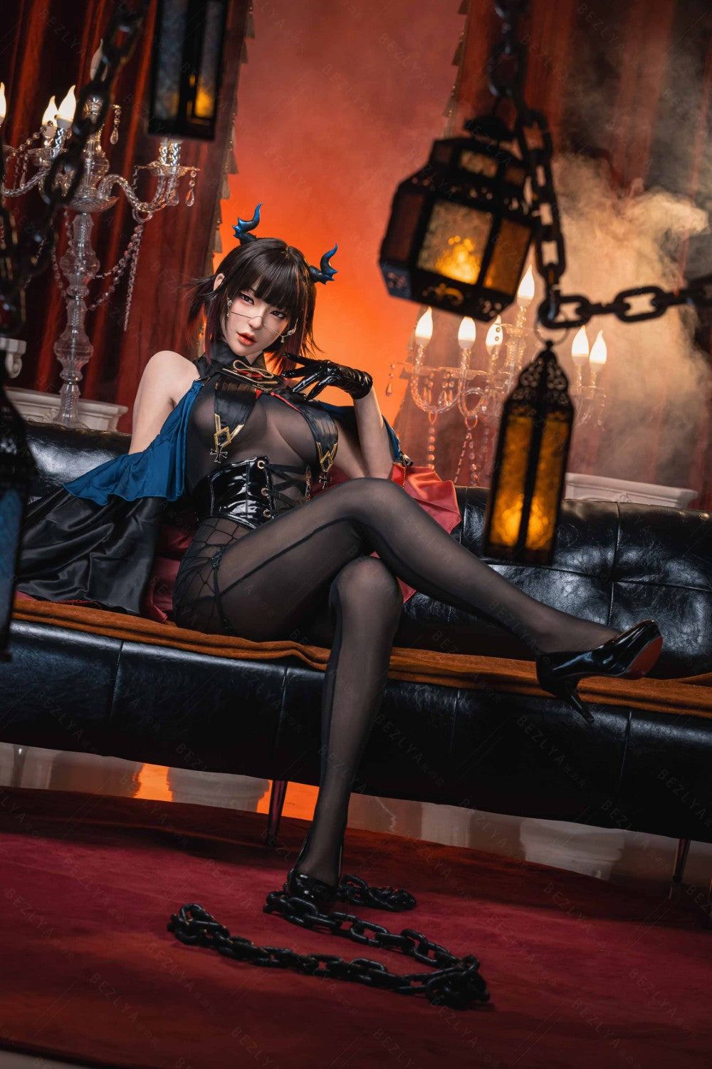 Bambola del sesso Aglaia (Bezlya Doll 162 cm Coppa C 2.2U Silicone)