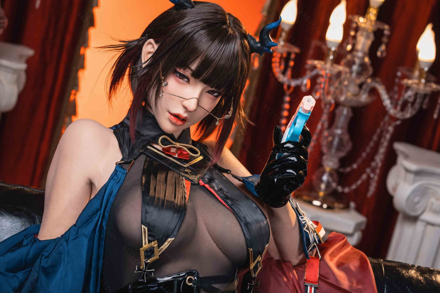 Bambola del sesso Aglaia (Bezlya Doll 162 cm Coppa C 2.2U Silicone)