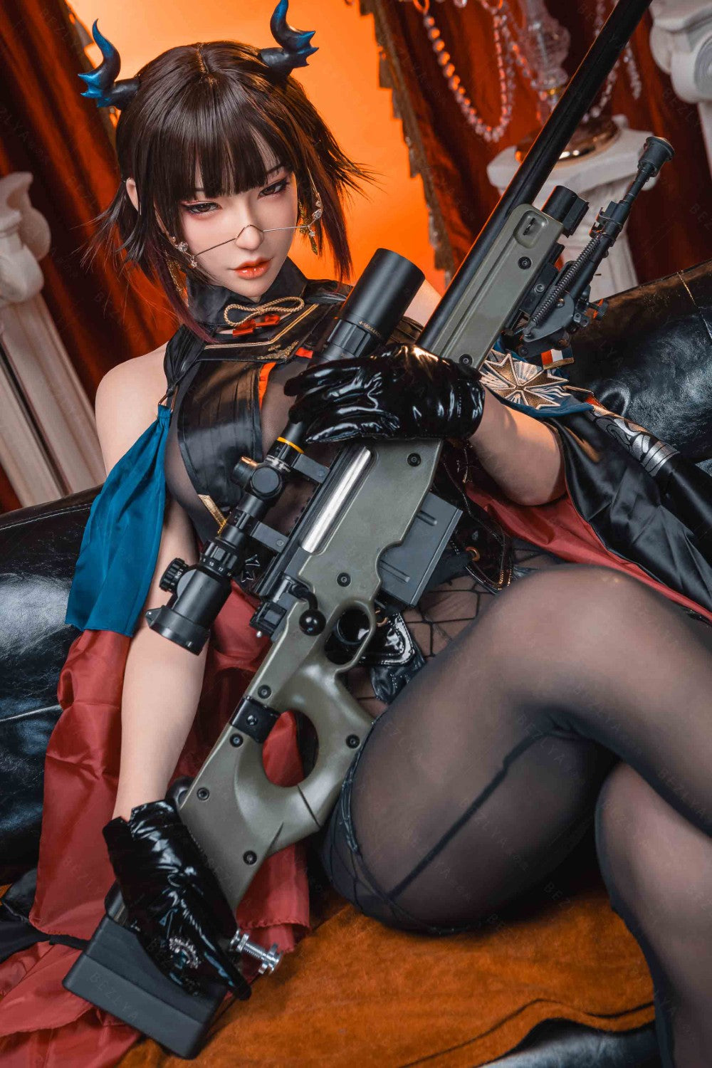 Bambola del sesso Aglaia (Bezlya Doll 162 cm Coppa C 2.2U Silicone)