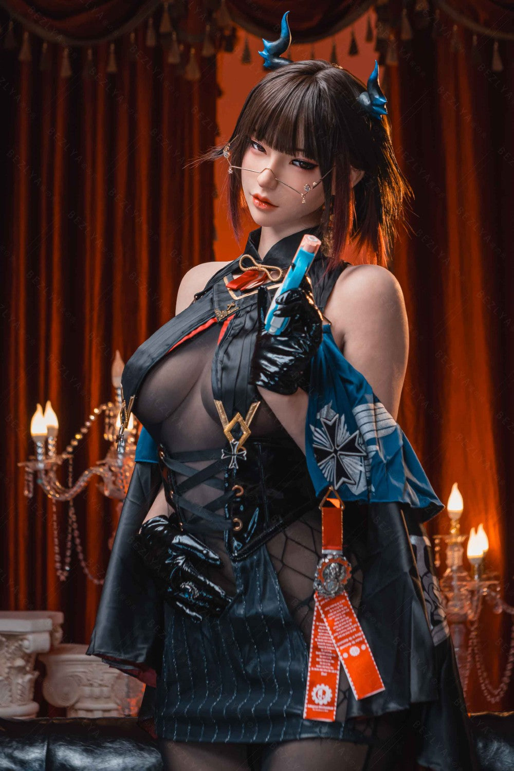 Bambola del sesso Aglaia (Bezlya Doll 162 cm Coppa C 2.2U Silicone)