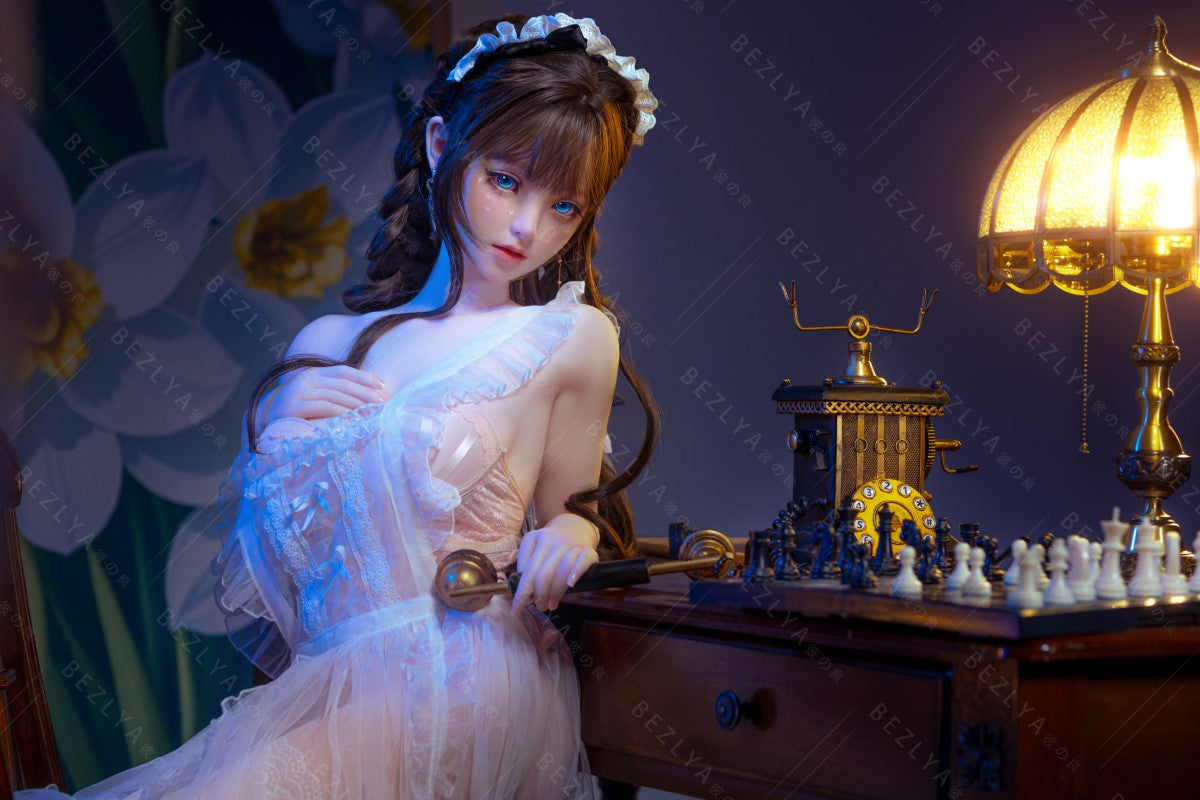 Bambola del sesso Campanula (Bezlya Doll Coppa D da 149 cm 2.0 TPE+silicone)