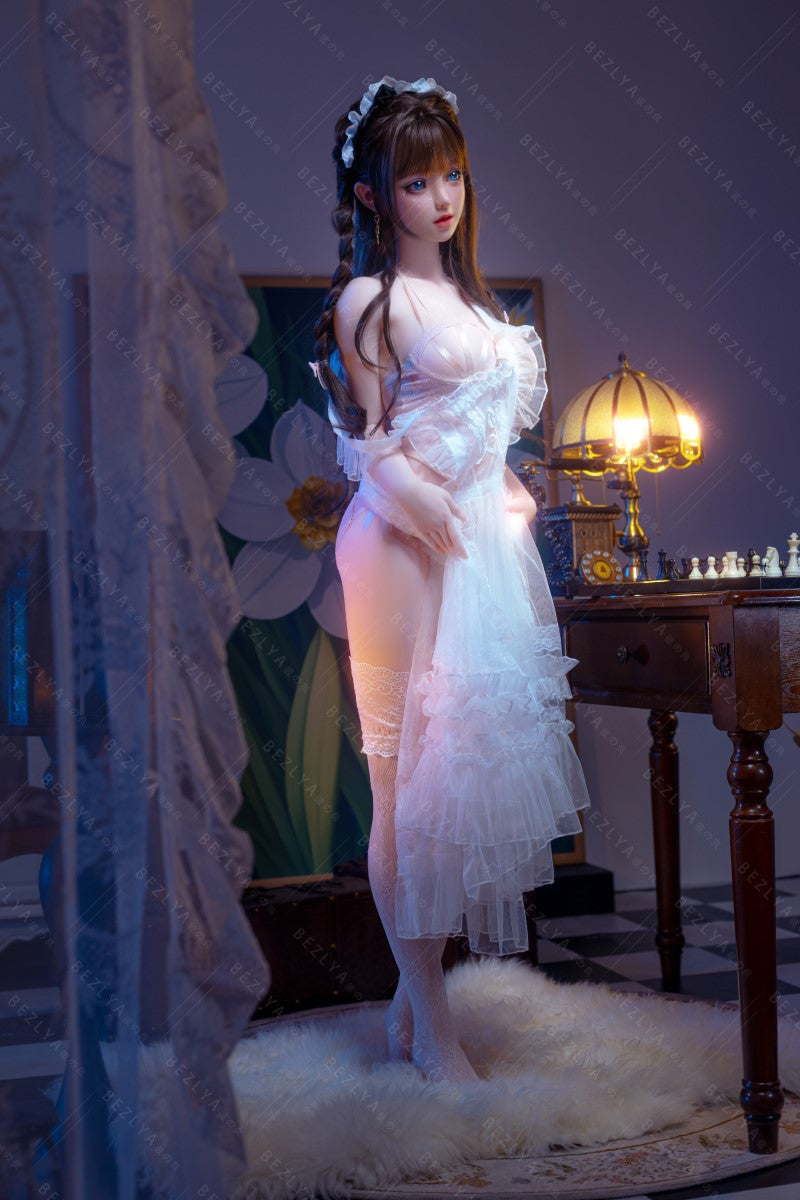 Bambola del sesso Campanula (Bezlya Doll Coppa D da 149 cm 2.0 TPE+silicone)