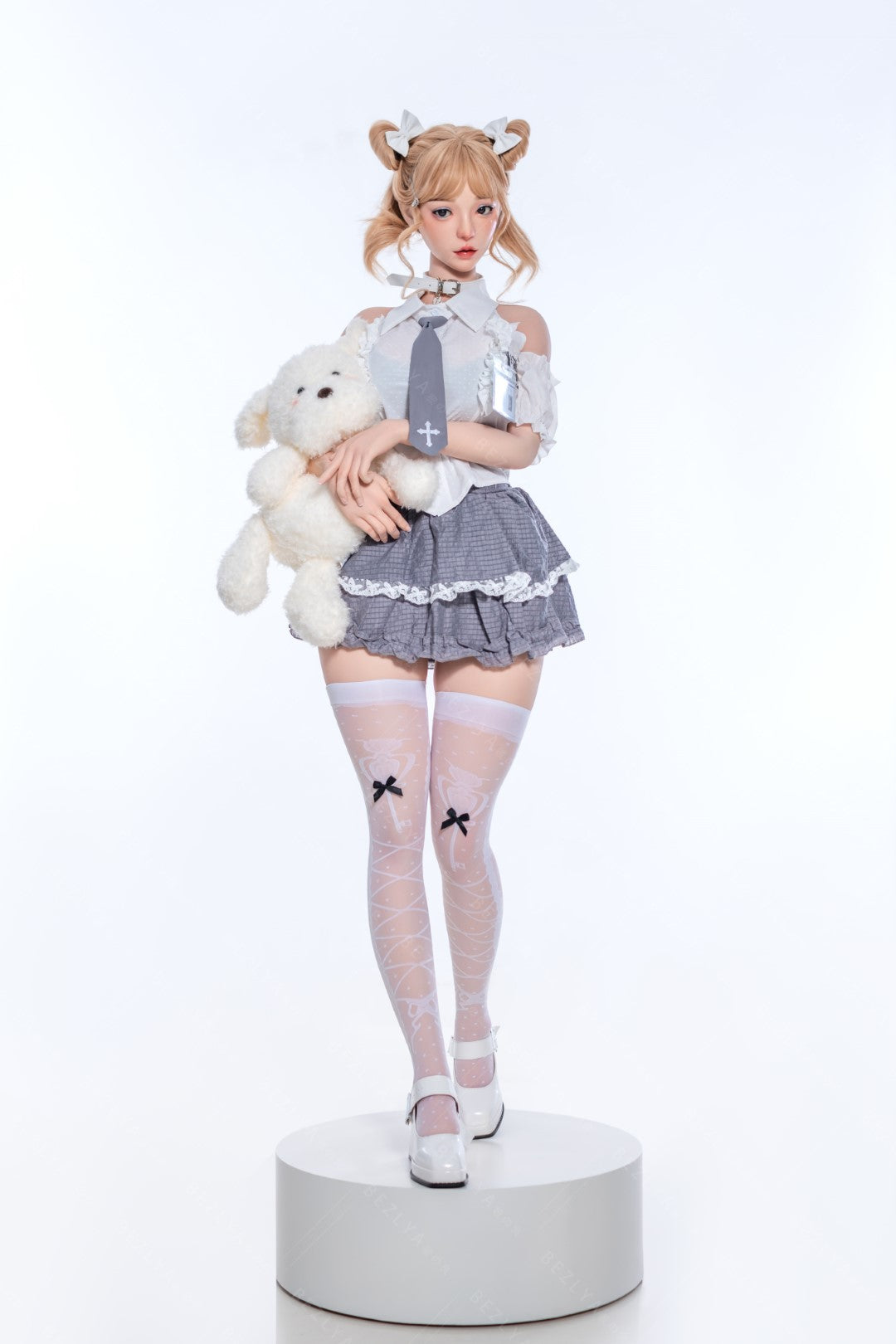 Albizia bambola del sesso (Bezlya Doll 155 cm Coppa E 2.2CF Silicone)