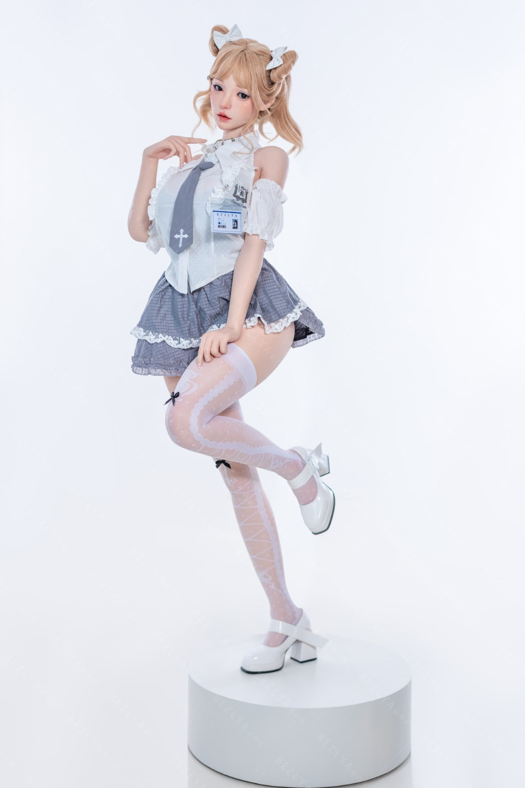 Albizia bambola del sesso (Bezlya Doll 155 cm Coppa E 2.2CF Silicone)