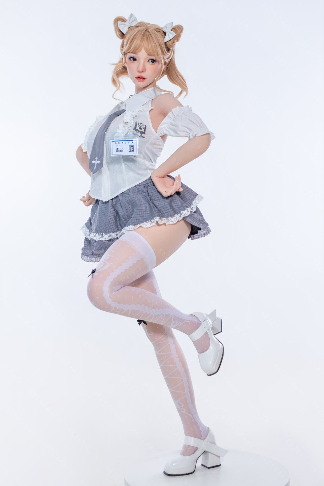 Albizia bambola del sesso (Bezlya Doll 155 cm Coppa E 2.2CF Silicone)