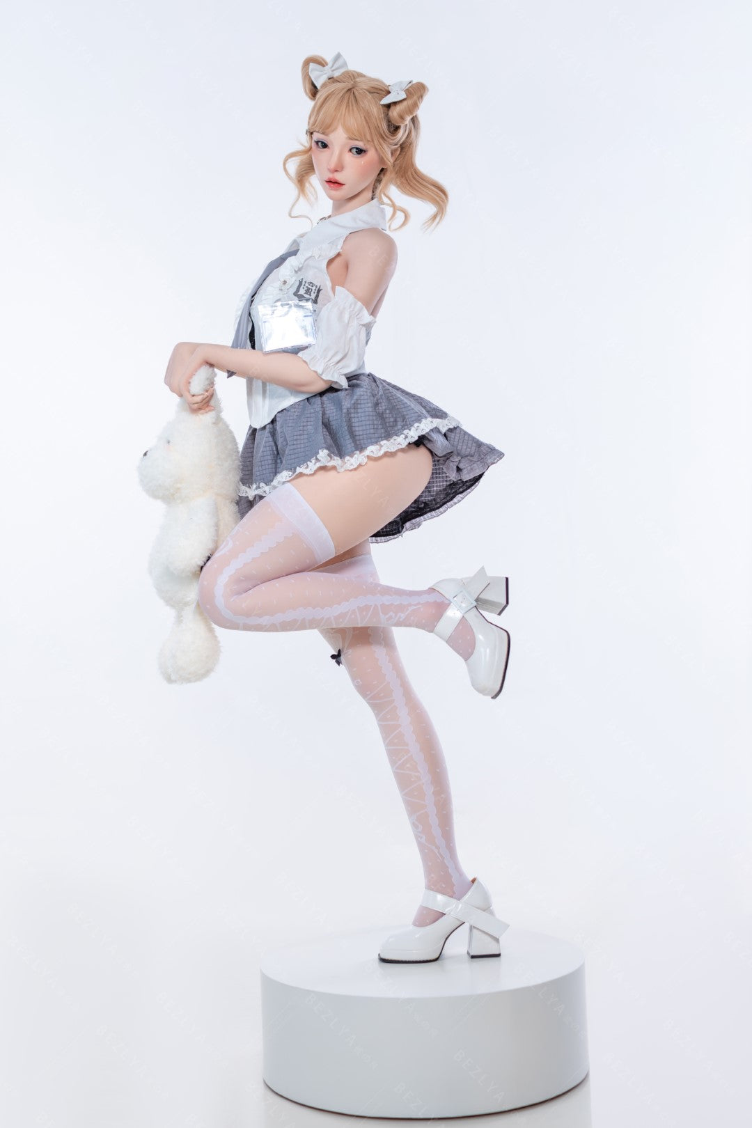 Albizia bambola del sesso (Bezlya Doll 155 cm Coppa E 2.2CF Silicone)