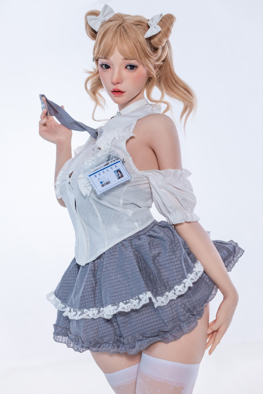 Albizia bambola del sesso (Bezlya Doll 155 cm Coppa E 2.2CF Silicone)
