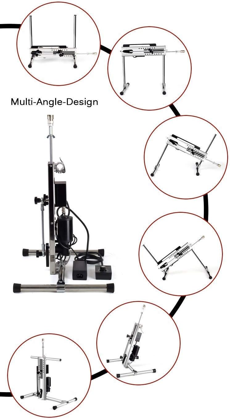 Macchina del sesso professionale con velocità regolabile e doppio controllo - Motore da 120 W