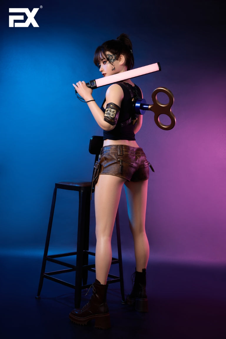 Bambola del sesso Cyber Ruby (EXDoll 155 cm Coppa A #Utopia Silicone)