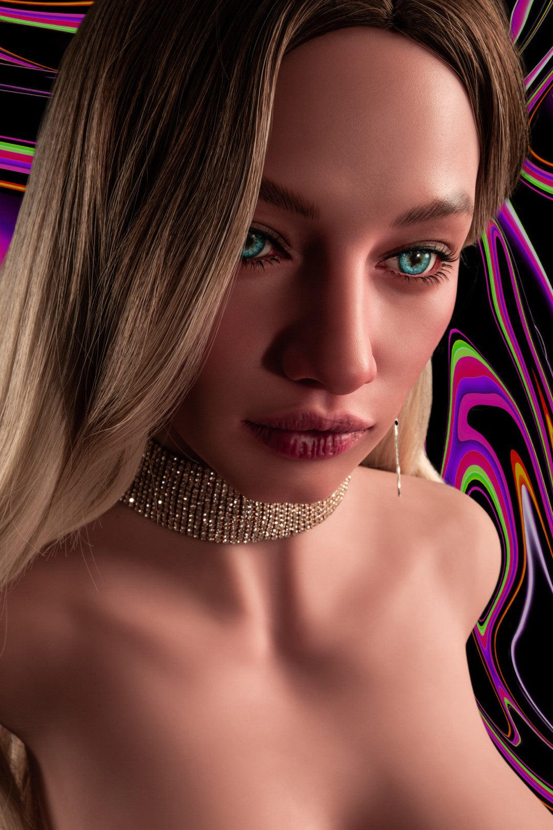 Sola Torso bambola del sesso (Climax Doll Pro 110 cm Coppa L TPE+Silicone)