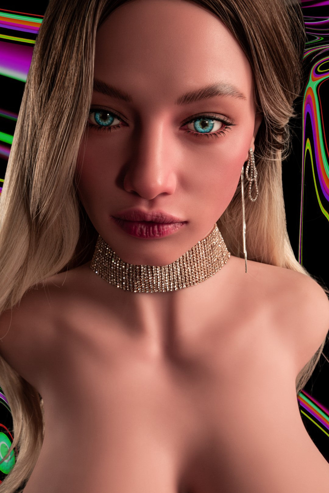 Sola Torso bambola del sesso (Climax Doll Pro 110 cm Coppa L TPE+Silicone)