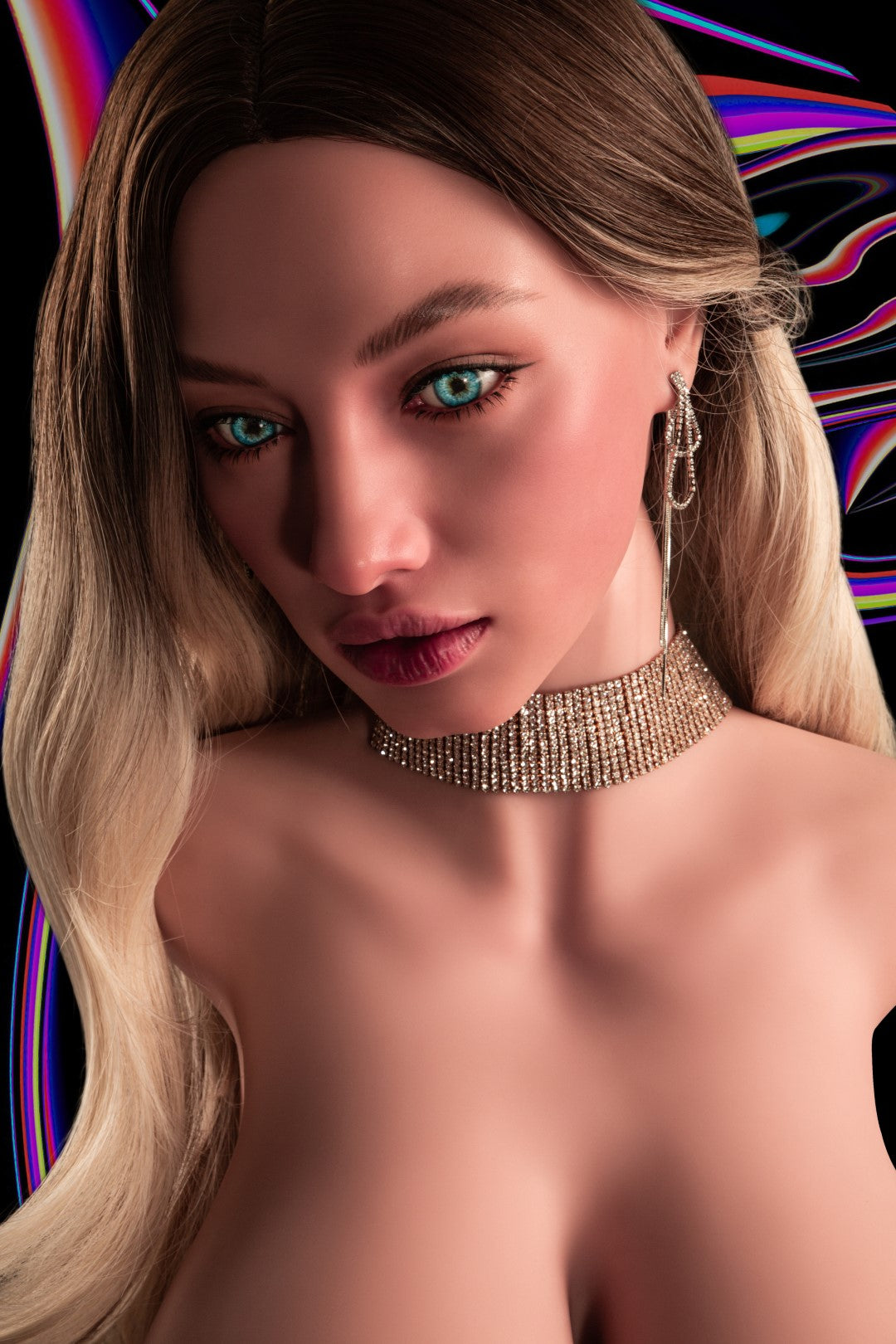 Sola Torso bambola del sesso (Climax Doll Pro 110 cm Coppa L TPE+Silicone)