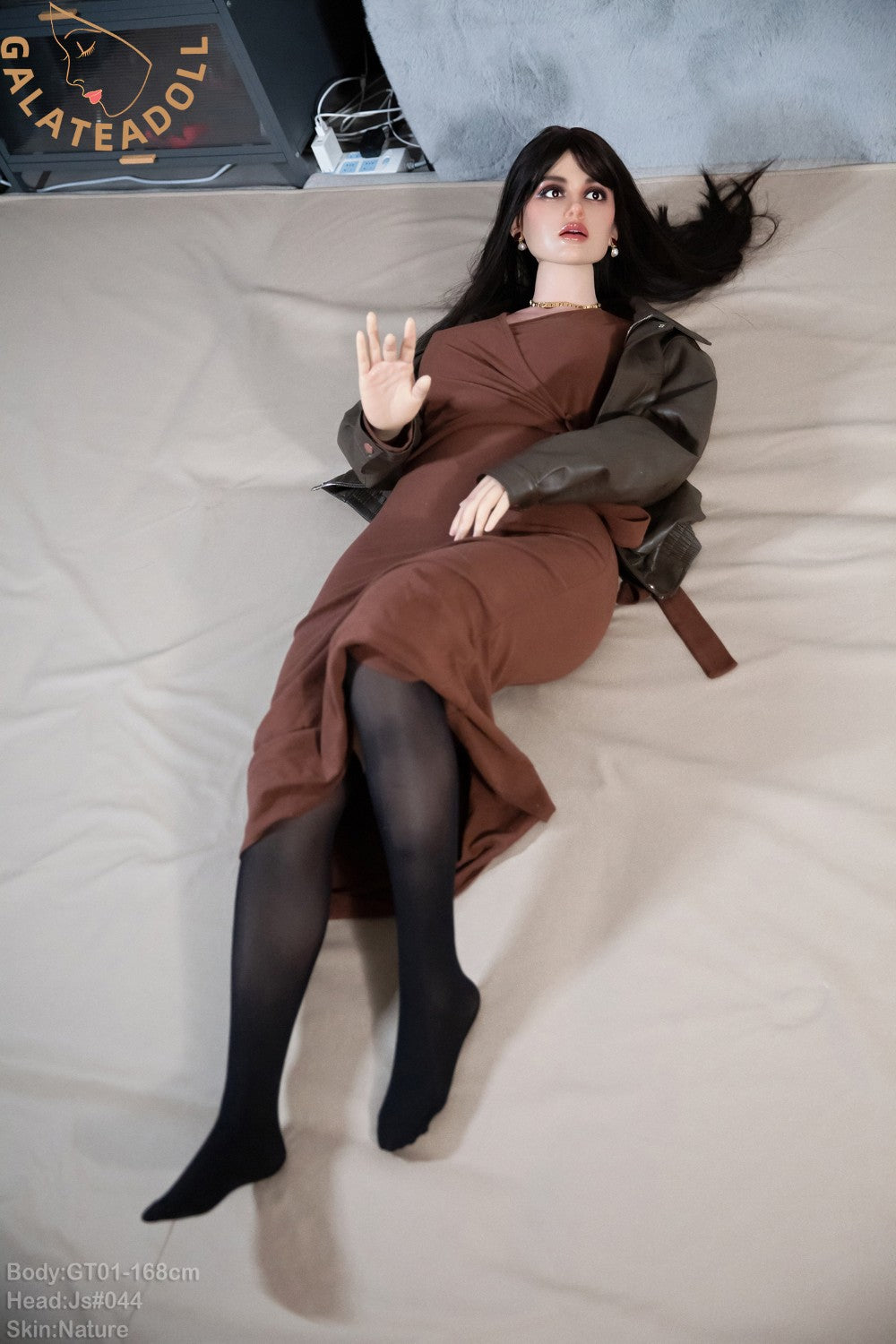 Indira bambola del sesso (Galatea Doll Coppa C da 168 cm n. 044 in silicone)