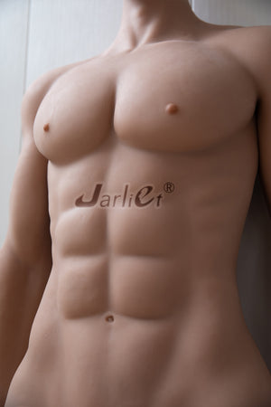 Bambola sesso maschile opaco-170 cm bambola TPE realistica con corpo muscolare