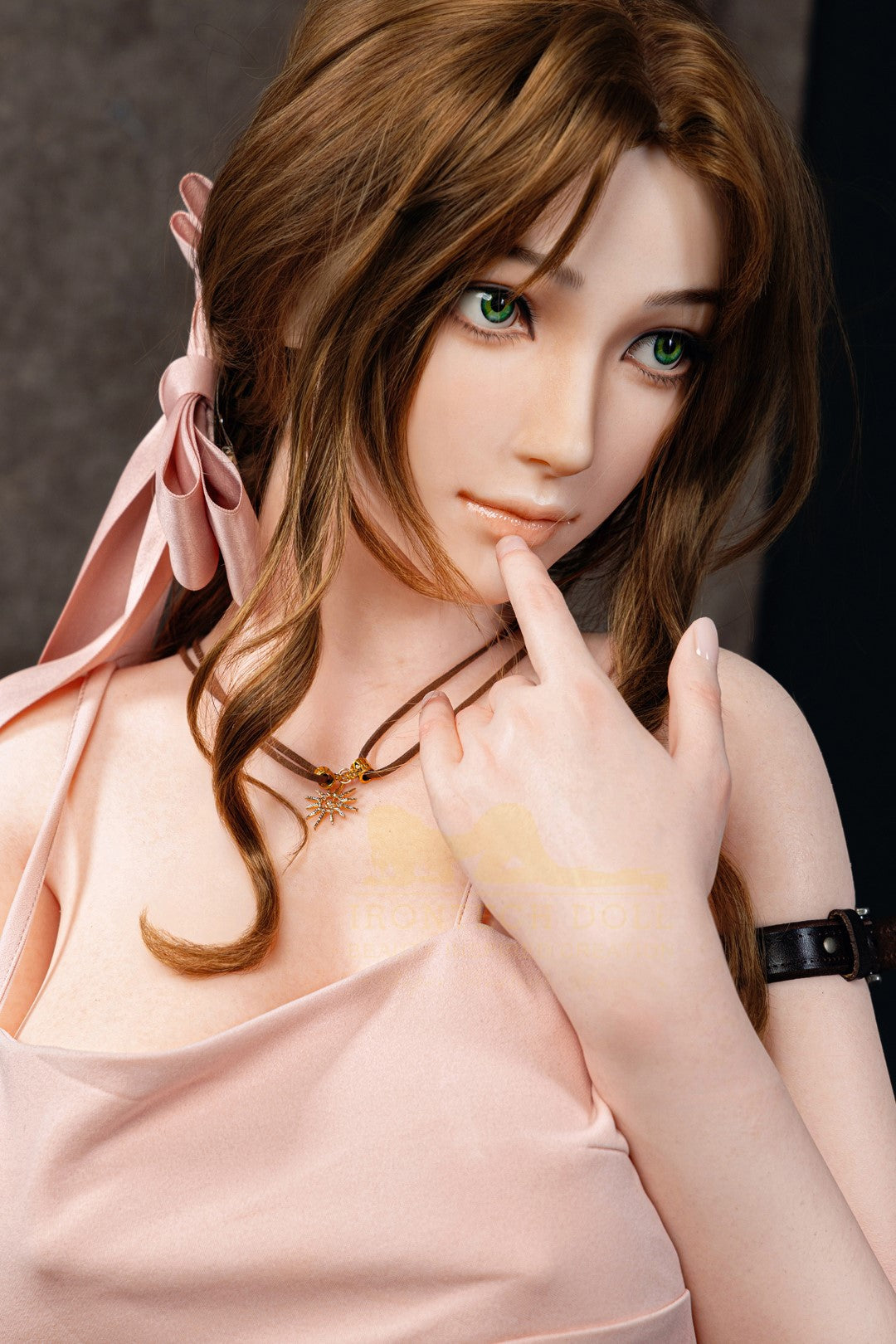 Aerith bambola del sesso (Irontech Doll 165 cm Coppa F S32 in silicone)