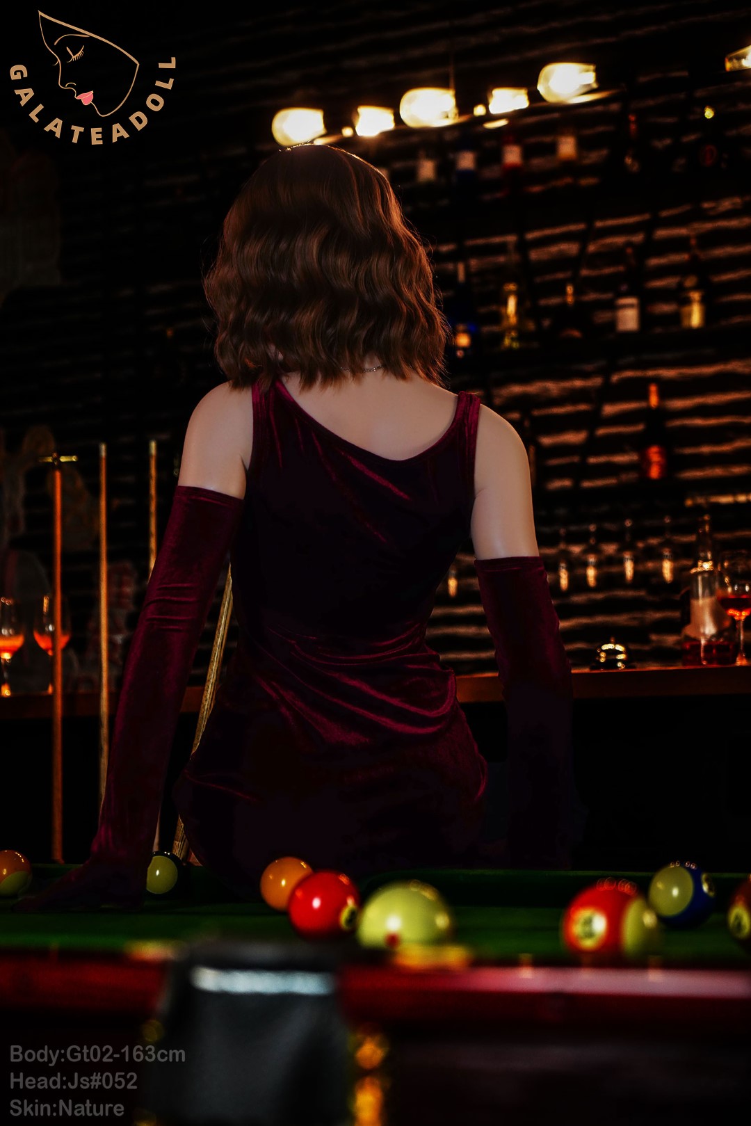 Bambola del sesso del Nevada (Galatea Doll 163 cm Coppa D #052 Silicone)