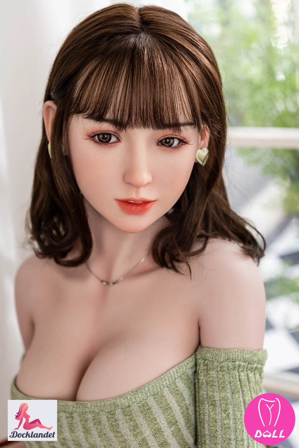Bambola di sesso aurora (YJL Doll 168 cm E-CUP #427 TPE+silicone)
