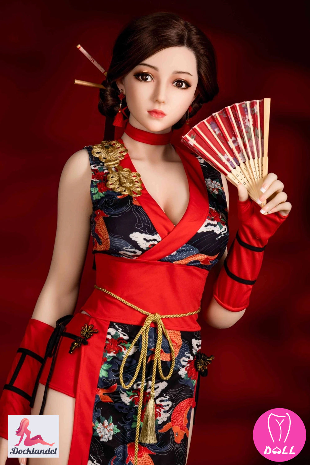 Jolene bambola del sesso (YJL Doll Coppa D da 165 cm n. 439 TPE+silicone)