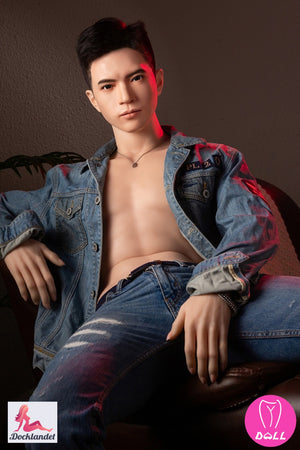 Bambola di sesso maschile Edward (YJL Doll 177 cm MD018 Silicone)