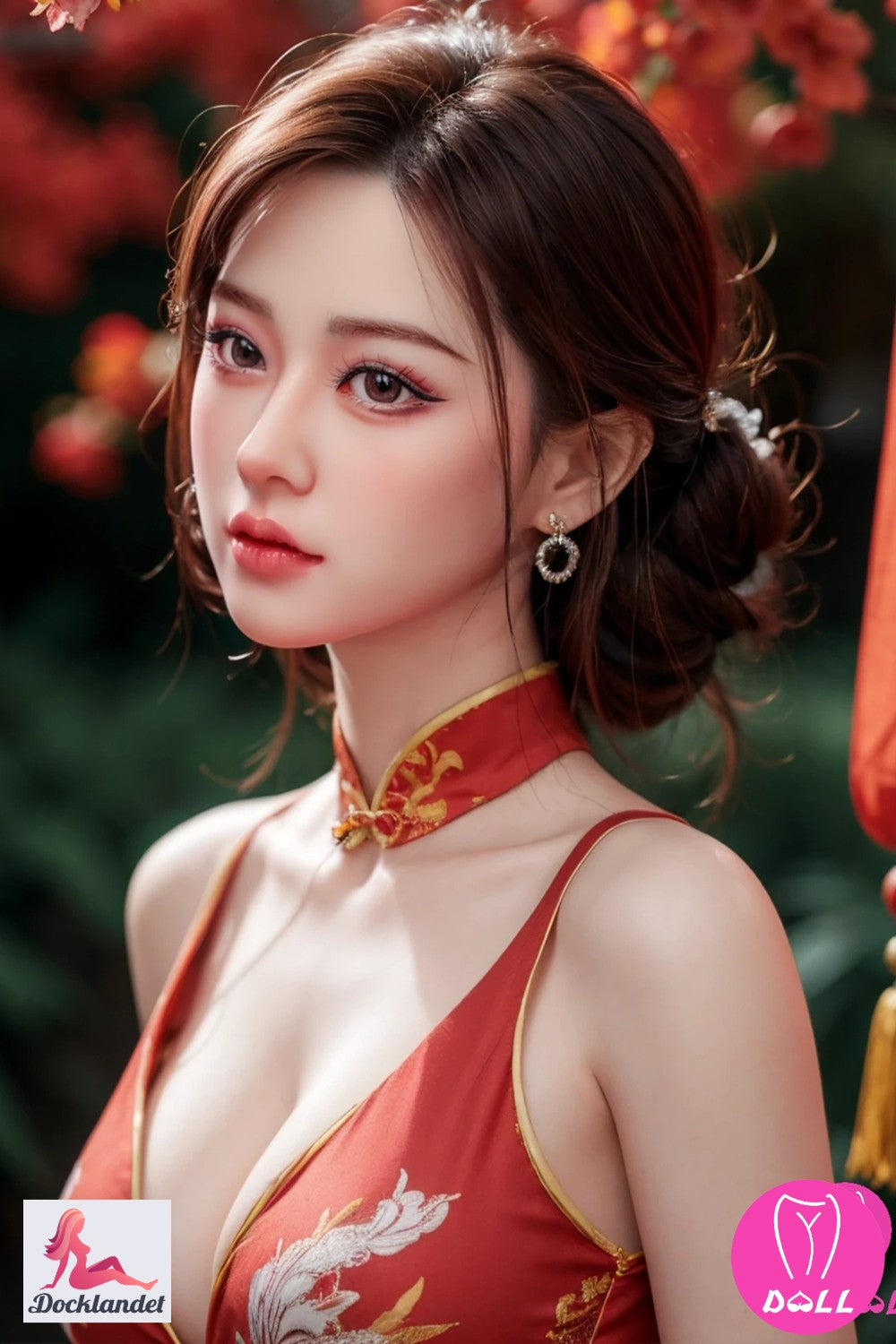 Serenità bambola sessuale (YJL Doll 168 cm D-CUP #413 Silicone)