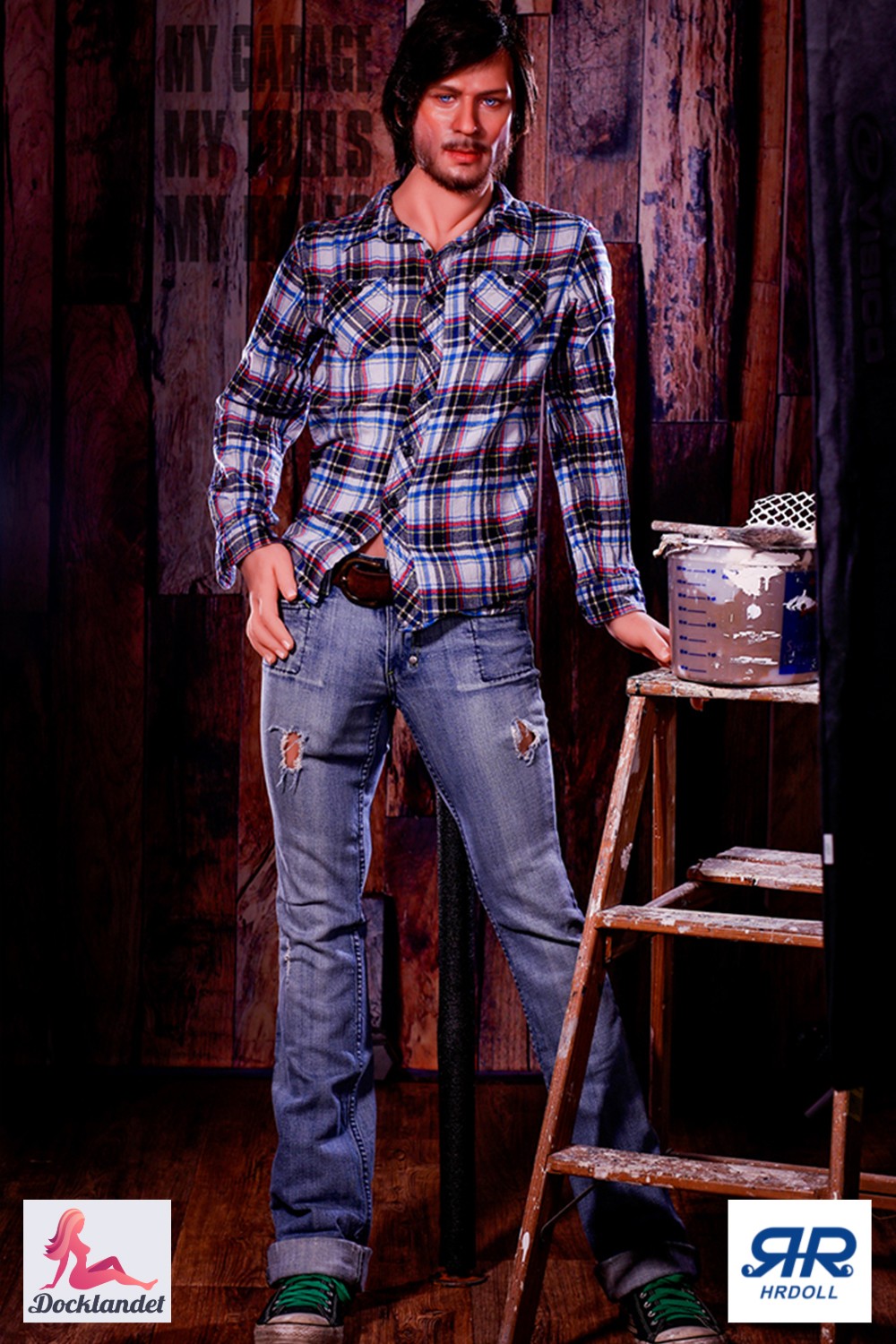 Bambola del sesso maschile Jonathan (HRDoll 167 cm #17 TPE+silicone)