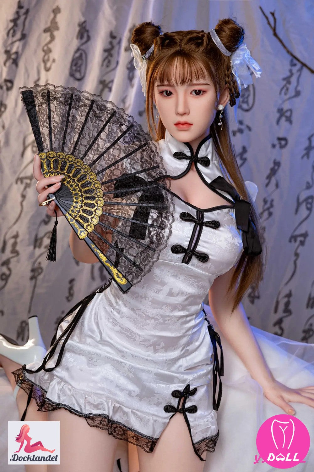 Bambola di sesso tao a zanna (YJL Doll 165 cm D-CUP #448 Silicone)